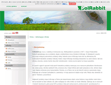 Tablet Screenshot of polrabbit.pl
